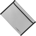 Fireproof Document Bag Envelope Size: 8" x 5" [2000°F UL Certified] Fireproof Cash Bags with Zipper Small Water and Fire Resistant Money Bag for Cash Storage, Fireproof Bags for Cash Fire Proof
