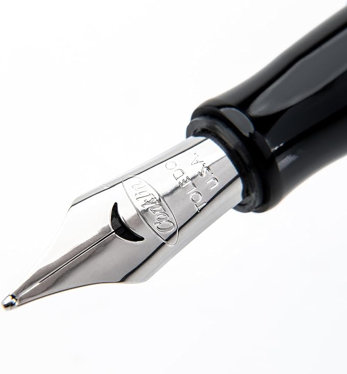 Conklin Duragraph Fountain Pen Orange Nights - Medium Nib, Elegant Writing Instrument with Vibrant Finish