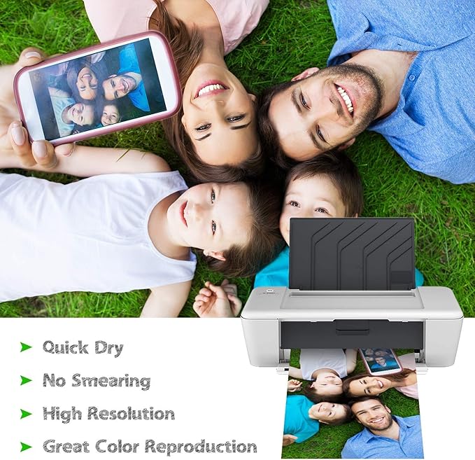 Koala Ultra Premium Photo Paper 11x17 In Satin Photo Printer Paper for Inkjet Printer Water-Resistant Semi Gloss 50 Sheets 72lb
