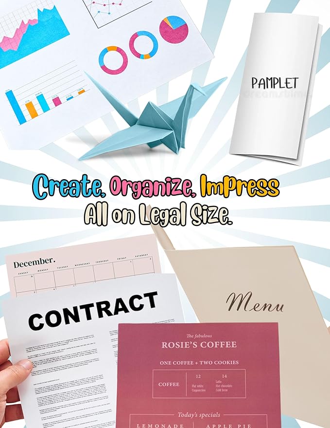 Limited Papers (TM) Colored Copy Paper – 24lb/60lb Text, 11"x17", Tabloid Size, 500 Sheets Per Ream. (500, Pink)