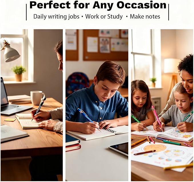CRME Personalized Pens Custom Ballpoint Pen with Stylus Tip Customized Engraved Pens with Name Business Logo Nurse Gifts Office Supplies for Women Customizable Writing Pen for Men Rose Gold