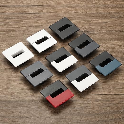PATIKIL 2.8inch Desk Grommet, 6Pcs Cable Grommet Wire Management Cable Hole Cover Cord Organizer for Office Home Table Countertop, Grey