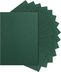 Silunkia 40 Sheets Dark Green Cardstock 8.5 x 11 Crafts Paper, 200gsm/75lb Premium Christmas Green Card Stock for Cards Making, Greeting Cards, School, Menus, Birthday Decorations, Office