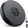 EMEET USB Speakerphone, M1A Zoom Certified AI Mics 360°Voice Pickup USB Type C-A Plug&Play Computer Speakers with Microphone, Fast Mute Noise Reduction Echo Cancellation for 5-8 People for Zoom Teams