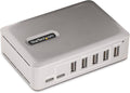 StarTech.com 7-Port USB-C Hub - 5X USB-A/2x USB-C - Self-Powered w/65W Power Supply - USB 3.1 10Gbps - Desktop/Laptop USB Hub w/3ft USB-IF Certified Locking Cable - USB C Splitter, TAA