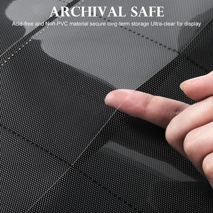 GEAoffice Archival Safe Top Loader Binder Holds 324 Cards, 9 Pocket Trading Card Binder for Toploader 3"×4" Rigid, Premium Card Collection Album Folder Holder for MTG, TCG, Sports Cards, White