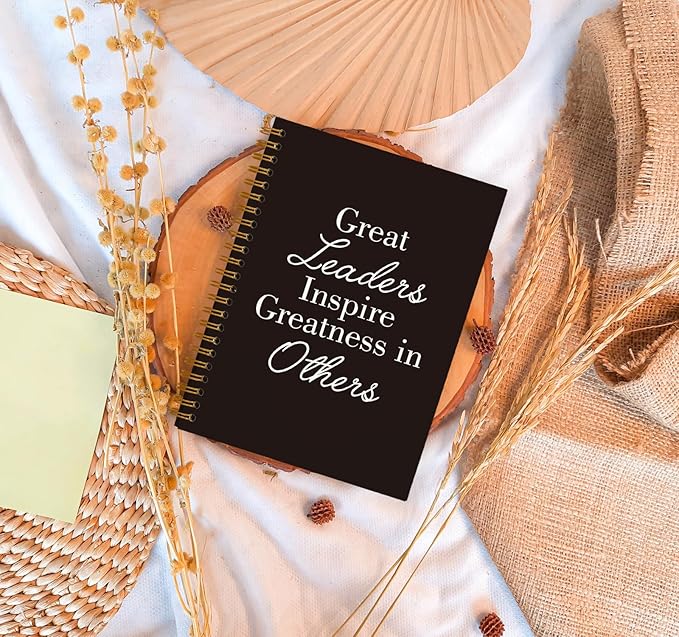 OXW Boss Gifts, Leadership Gifts Notebook Journal, Cool Gifts for Bosses, Thank You Gifts for Women Men Coworkers, Appreciation Gifts for Boss Leader Mentor Supervisor Manager(5.5'' X 8.3'')