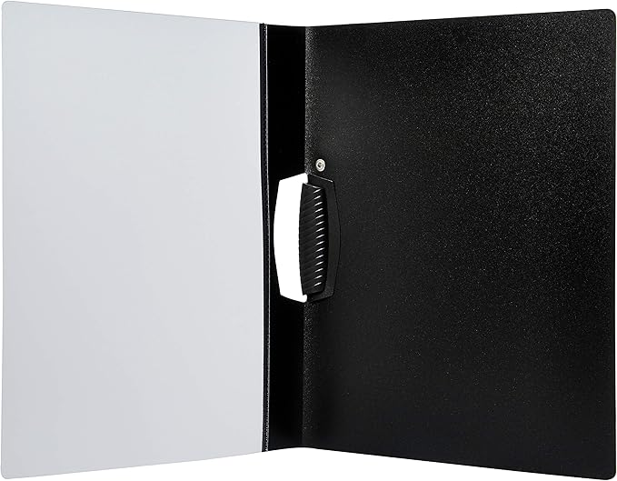 Amazon Basics Report Cover with Clip, Presentation Folders, Pack of 100, 9 x 10.5 inches